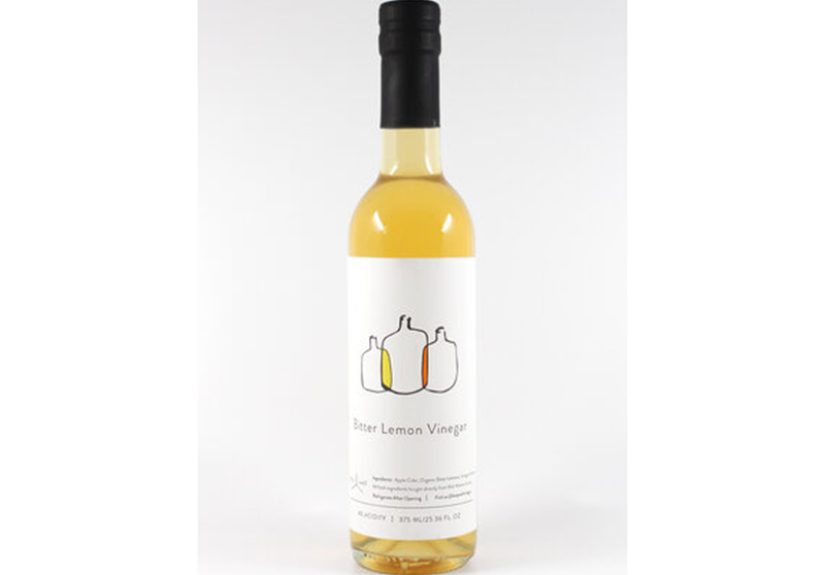 Bitter Lemon Vinegar