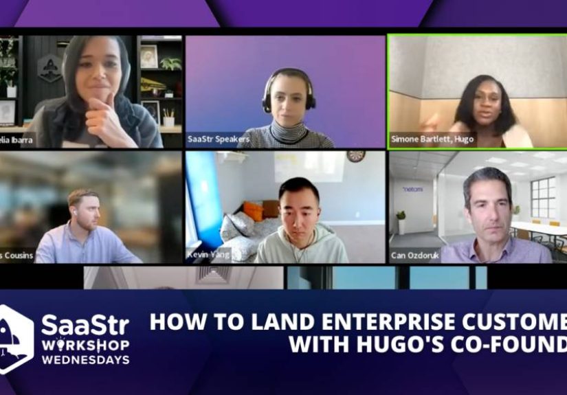 How To Land Enterprise Clients As An Early-Stage Company With Hugo CEO & Co-founder Simone Bartlett (Video)