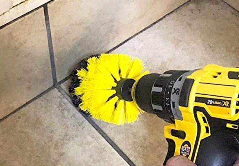 How to Make Your Bathroom Shine With a Drill Brush Attachment