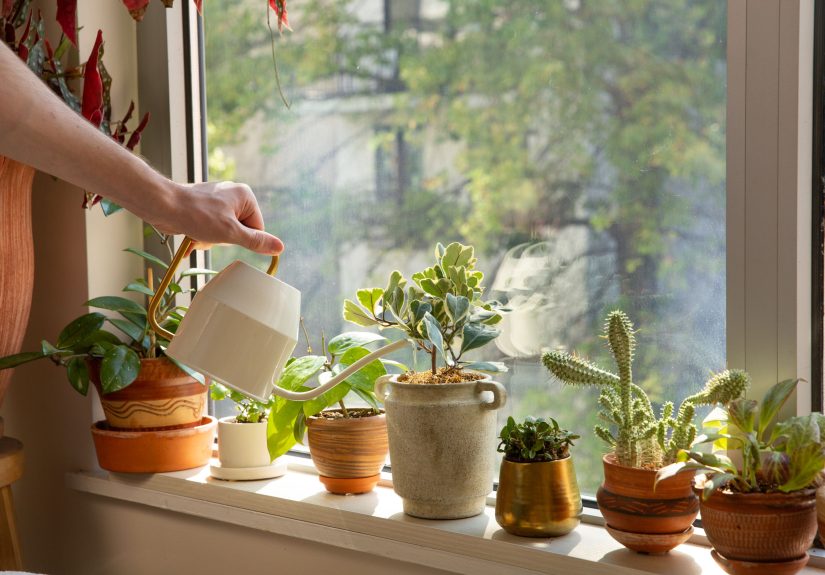 How to Water Indoor Plants the Right Way