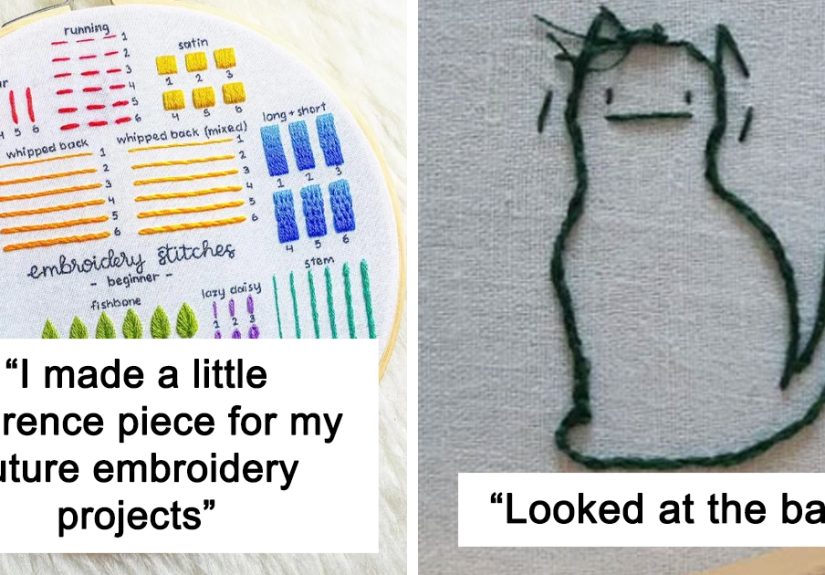40 Times People Showed Off Their Best Embroidery Works