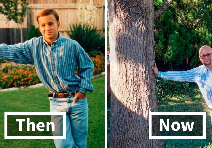 40 Times People Tried To Recreate Their Photos Years Later And Nailed It