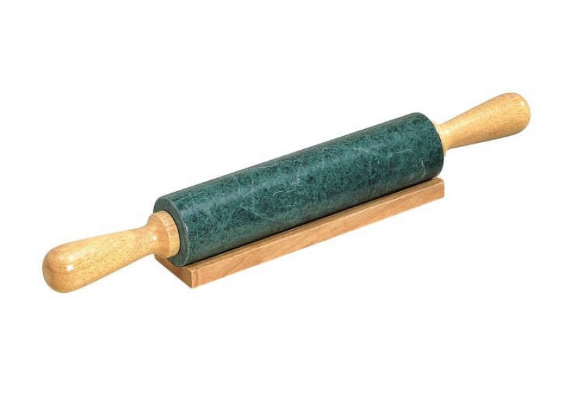 Creative Home Green Marble Deluxe Rolling Pin