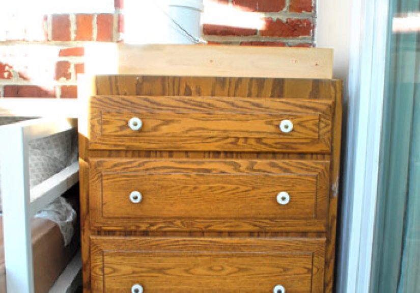 Cutting Down A Cabinet For Tool Storage