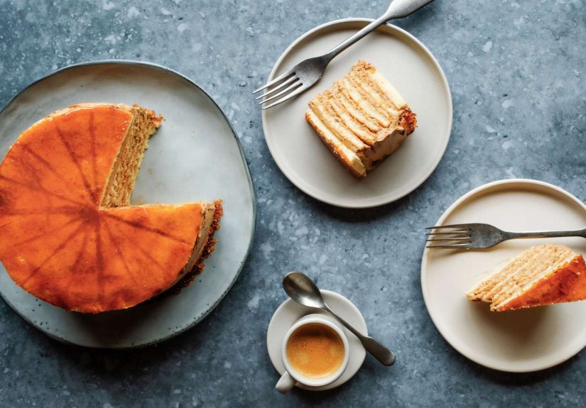 Hungarian Dobos Torta (Seven-Layer Sponge Cake) Recipe