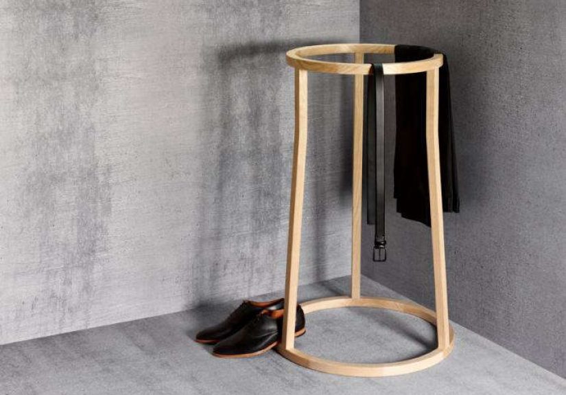London Design Week: A Minimalist Clothes Horse by James Smith Designs
