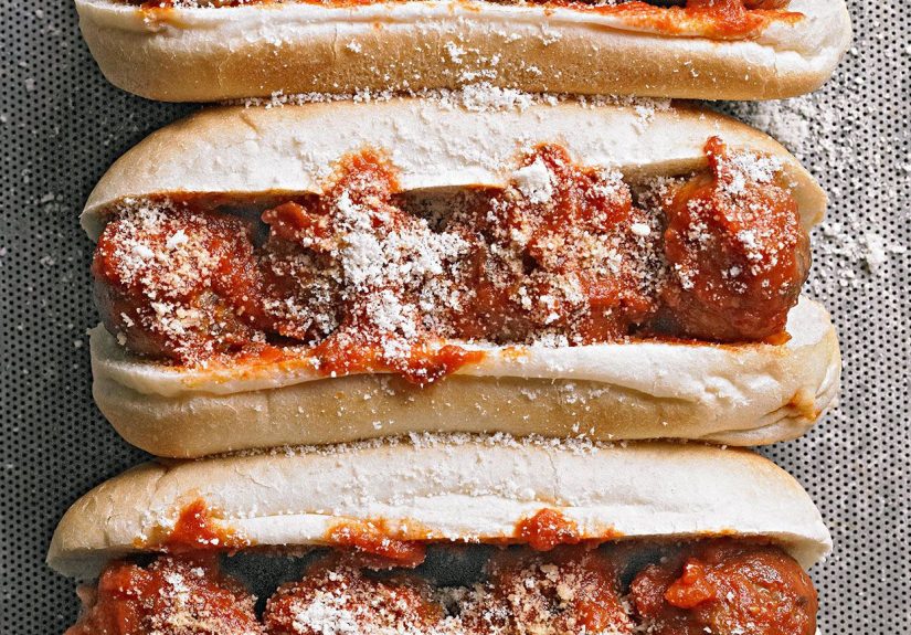 Saucy Meatball Sandwich Recipe