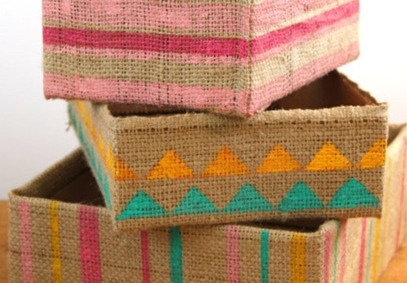 8 Ways to Turn Cardboard Boxes Into Beautiful Storage for Your Home