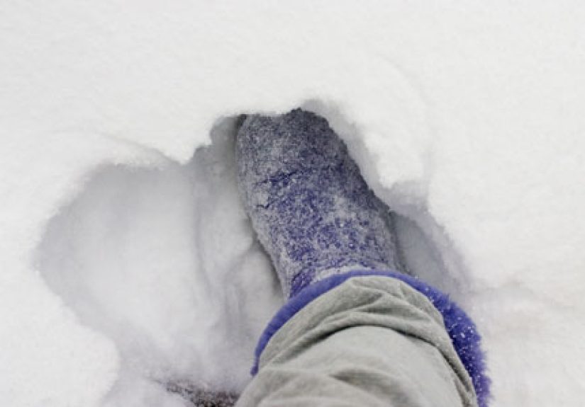 #868 Snow stepping - 1000 Awesome Things
