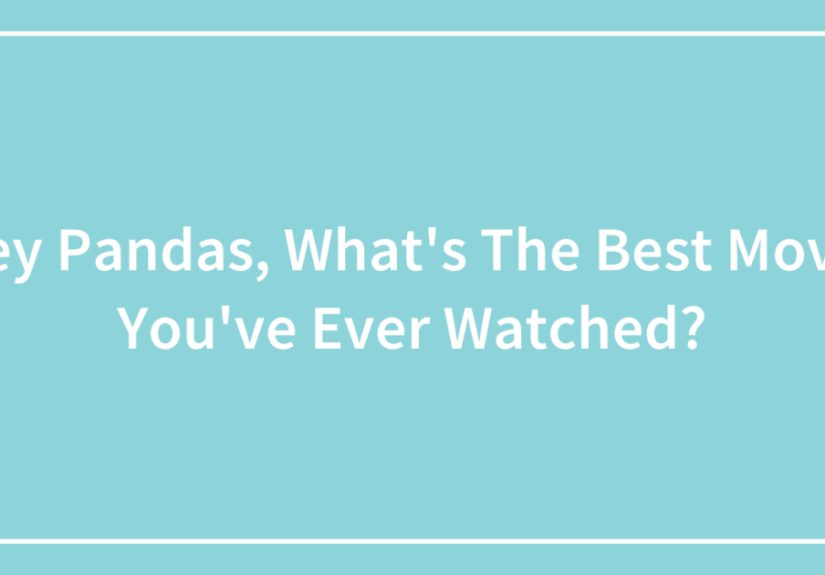 Hey Pandas, What’s The Best Movie You’ve Ever Watched? (Closed)