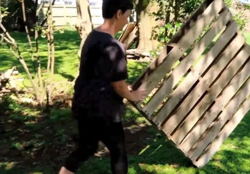 How to Build Raised Beds Using Pallets