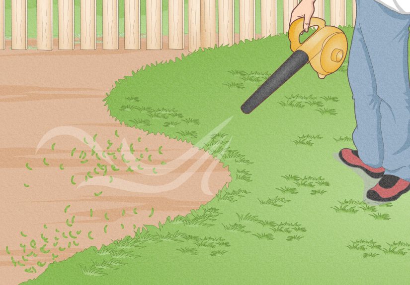 How to Edge a Lawn with String Trimmer: 9 Steps