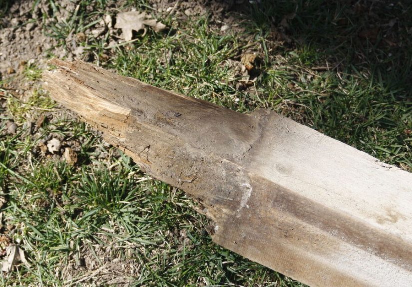 How To Fix A Broken Fence Post And Make Your Life Easier Later!