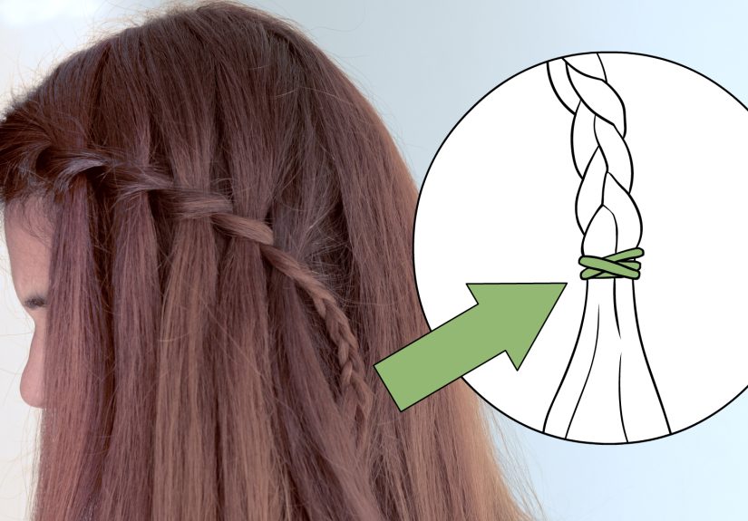 How to Make a Cascade Waterfall Braid Step-by-Step