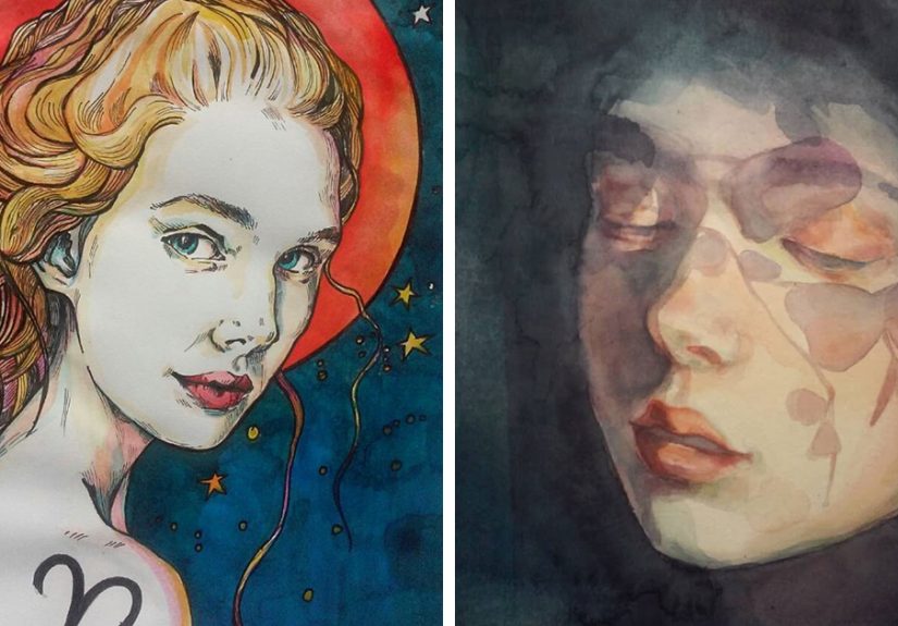 I Escape Into A World Of Fantasy And Dreams Through My Watercolor Paintings