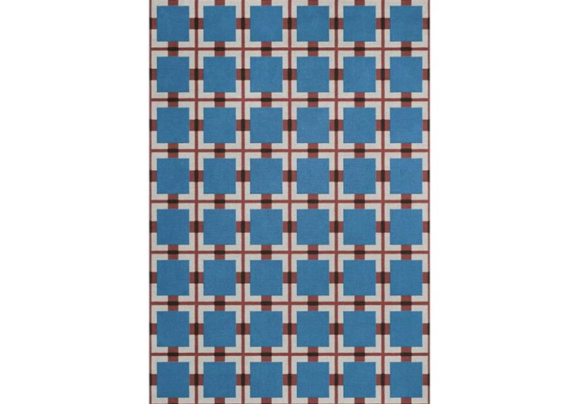 Layered Berry Rain Rug