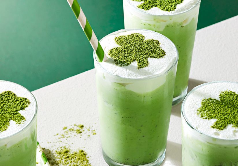 Mint Matcha Milkshake Recipe