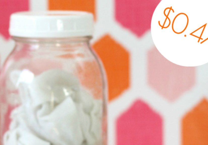 Reusable disinfectant wipes made from old t-shirts