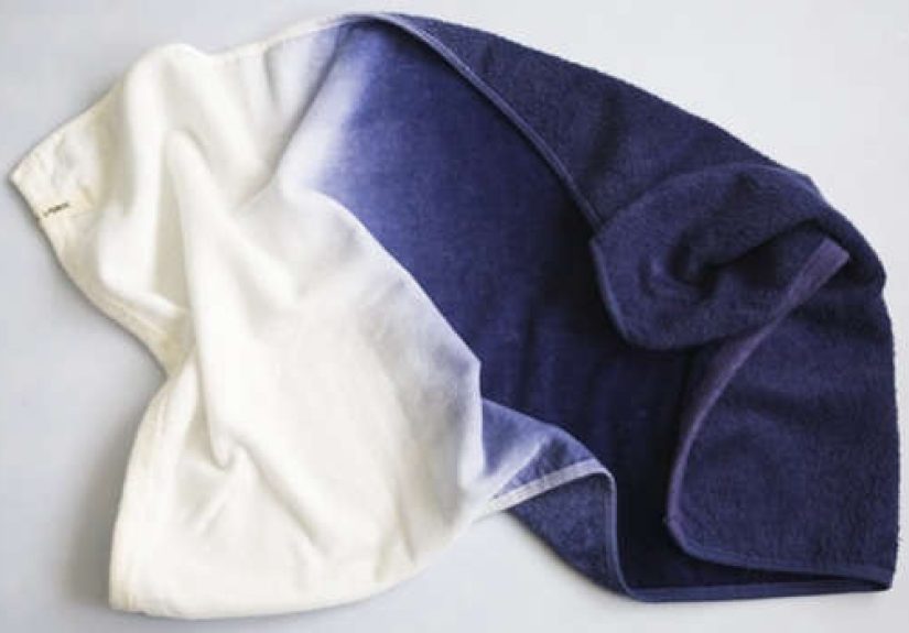 Stealth Luxury: Dip-Dyed Towels from Japan