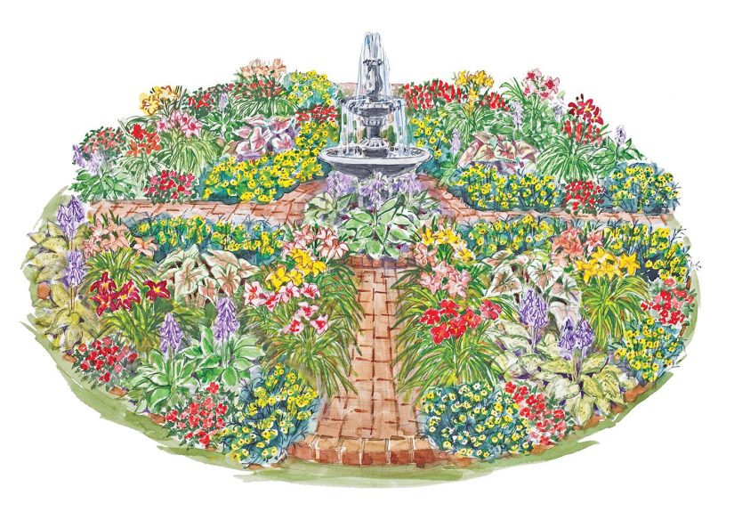 This Daylily-Filled Garden Plan Flaunts Your Favorite Flowers