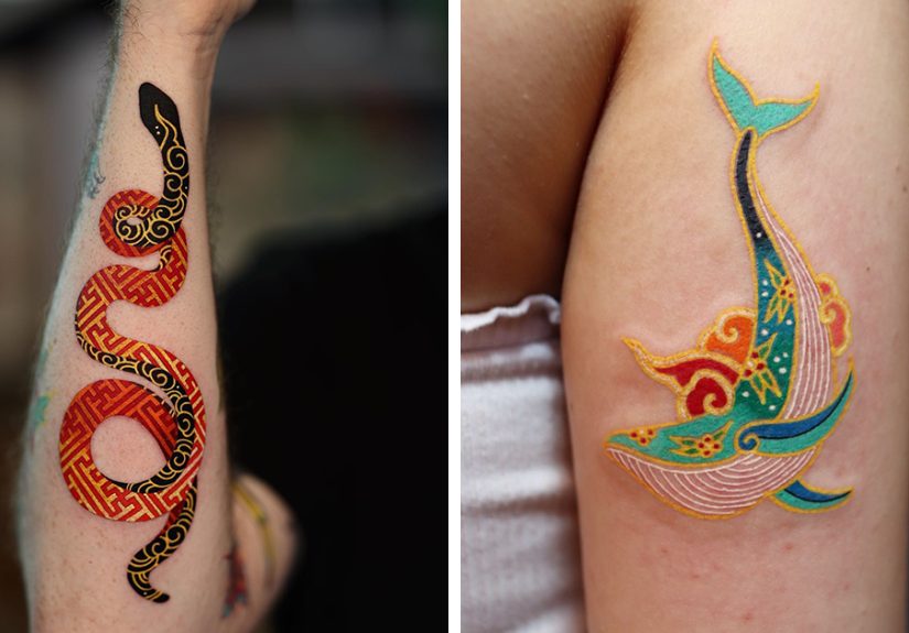 This Korean Artist Creates Mesmerizing Tattoos, Here Are 30 Of His Best Works