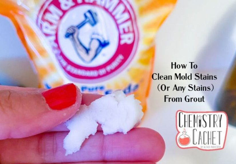 2 Ingredient Homemade DIY Grout Cleaner