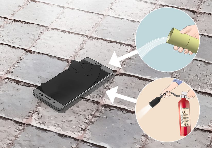 3 Ways to Put Out a Cell Phone Fire