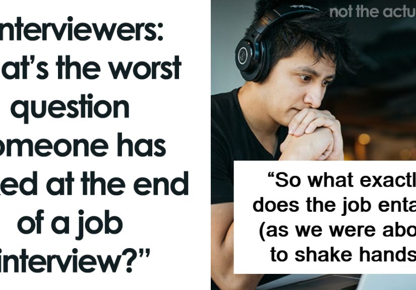 41 Questions Job Candidates Asked That Made Their Interviewers Scratch Their Heads In Befuddlement