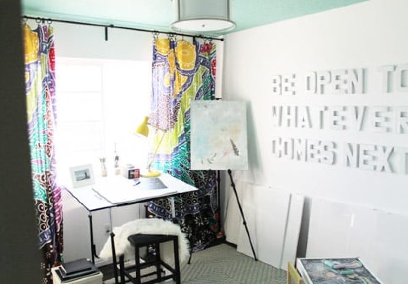 A Sweet Art Studio Makeover By Chris Loves Julia