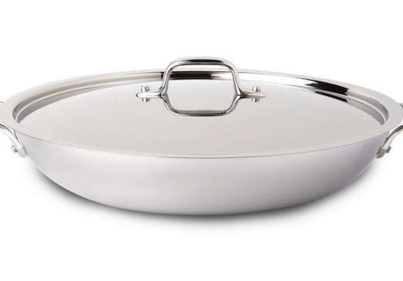 All-Clad Stainless Steel 13-In. Paella Pan