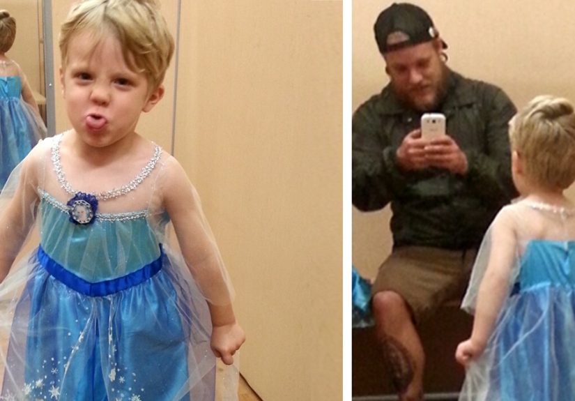 Boy Wanted To Be Elsa For Halloween And His Dad Had The Best Response Possible