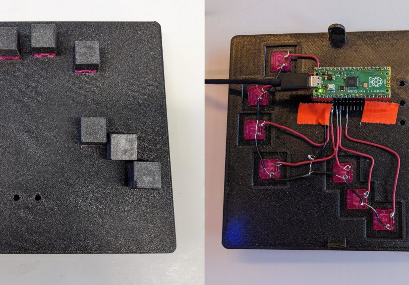 Chording Keyboard Leaves Your Mouse Hand Free