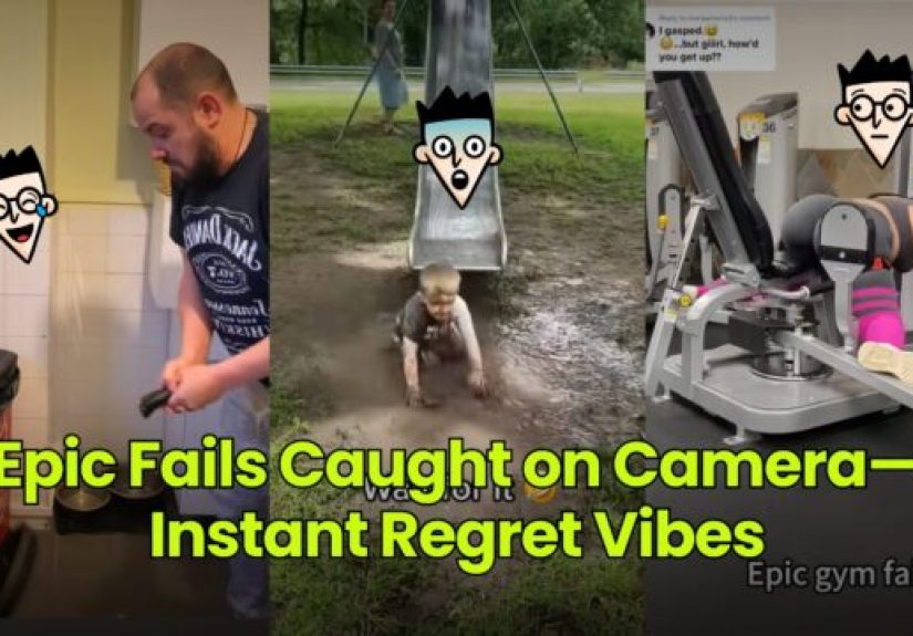 Epic Fails Caught on CameraInstant Regret Vibes - Dumb Little Man
