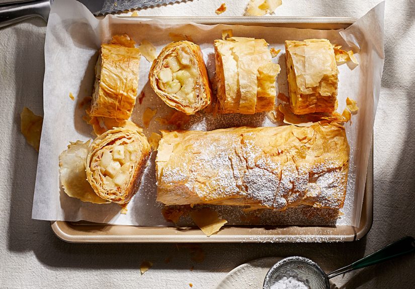 Ginger-Apple Strudel Recipe