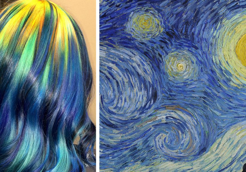 Hairstylist Turns Hair Into Classic Art