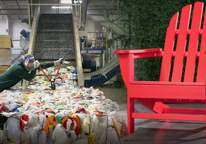 How POLYWOOD Turns Plastic Waste Into Outdoor Furniture