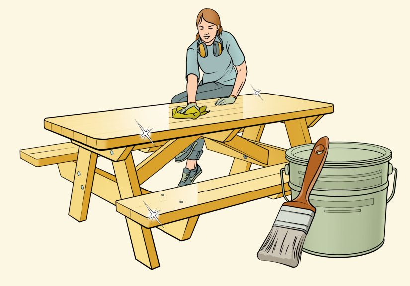 How to Build a Picnic Table
