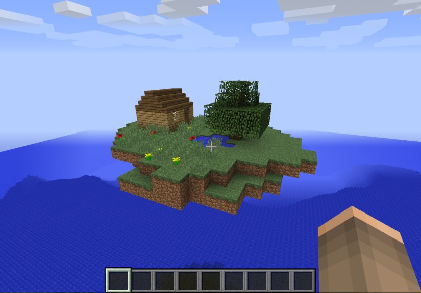 How to Build a Sky Island in Minecraft: 11 Steps