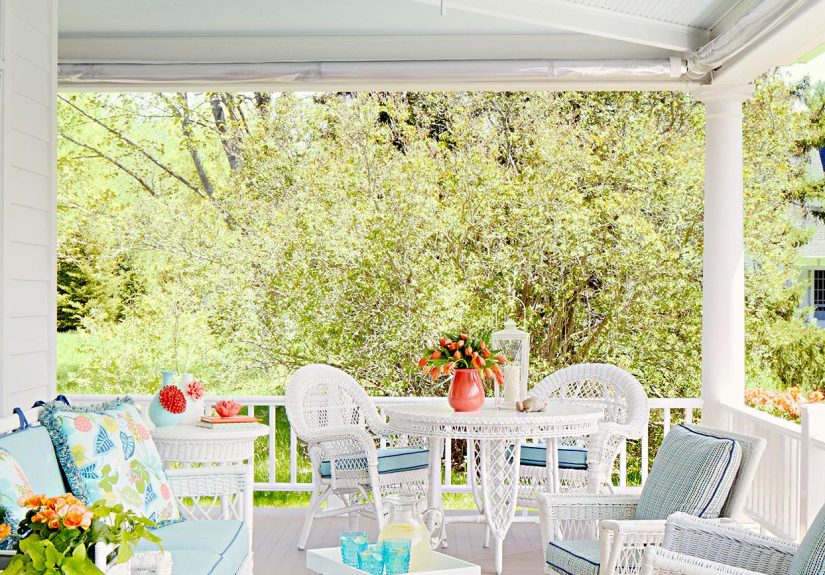 How to Paint Wicker Furniture for a Colorful Refresh