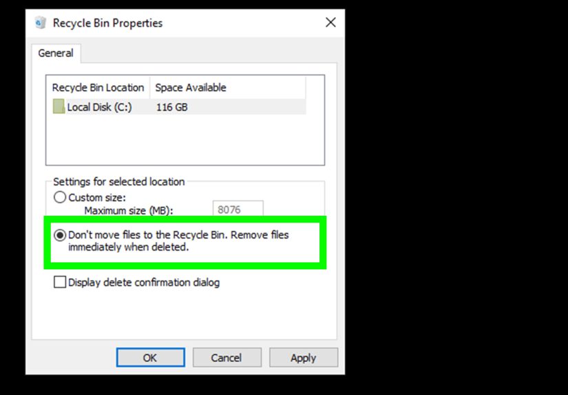How to Recover a Deleted File That’s Not in the Recycle Bin
