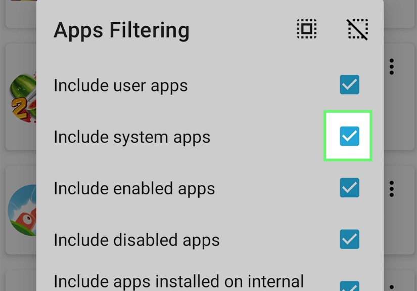 How to View System Apps in Application Manager on Android