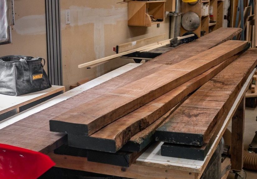 My DIY Solid Walnut Bedframe