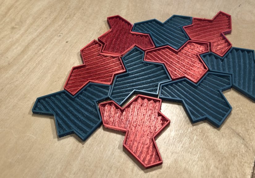 Print Yourself Penrose Wave Tiles As An Excellent Conversation Starter