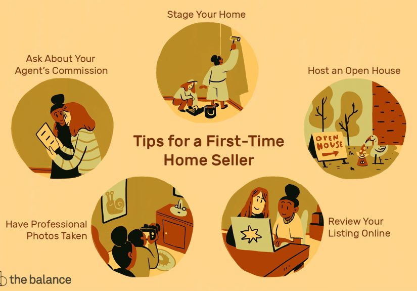 Real Estate Tips for a First-Time Home Seller
