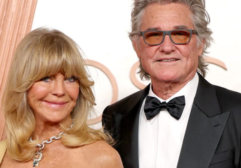 See Goldie Hawn and Kurt Russell Shut Down Oscars Red Carpet