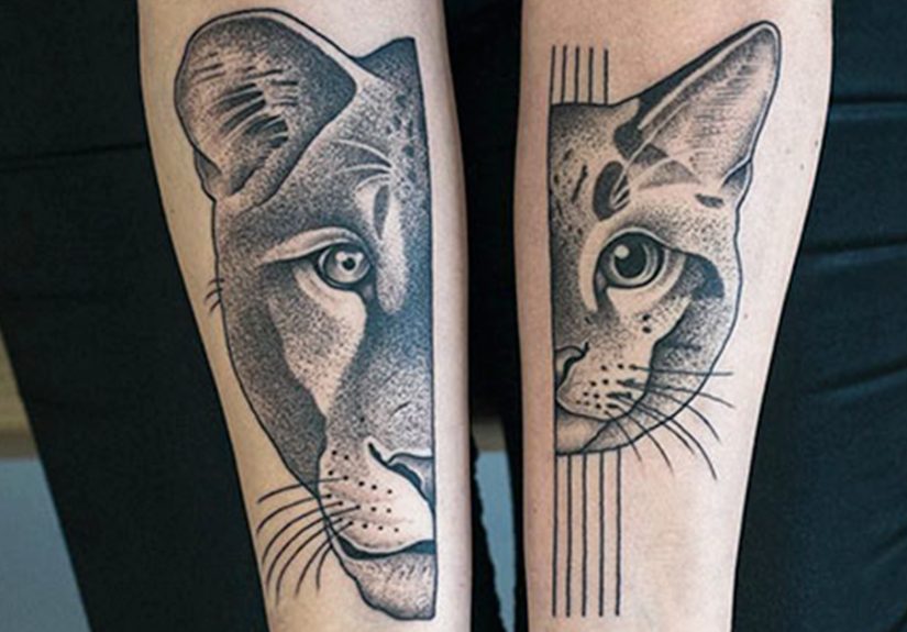 Symmetrical Tattoos By Valentin Hirsch Find Perfect Balance Between Nature And Geometry