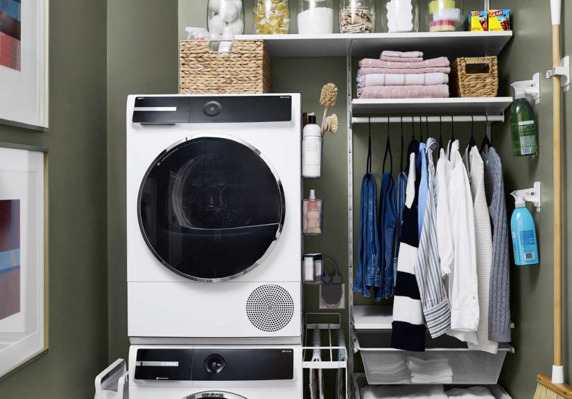 The Smart IKEA Storage Idea That Made This Small Laundry Room Feel Twice as Big