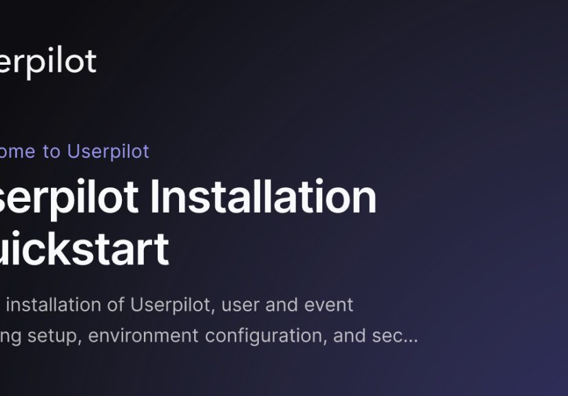 Userpilot Installation Quickstart - Userpilot Knowledge Base
