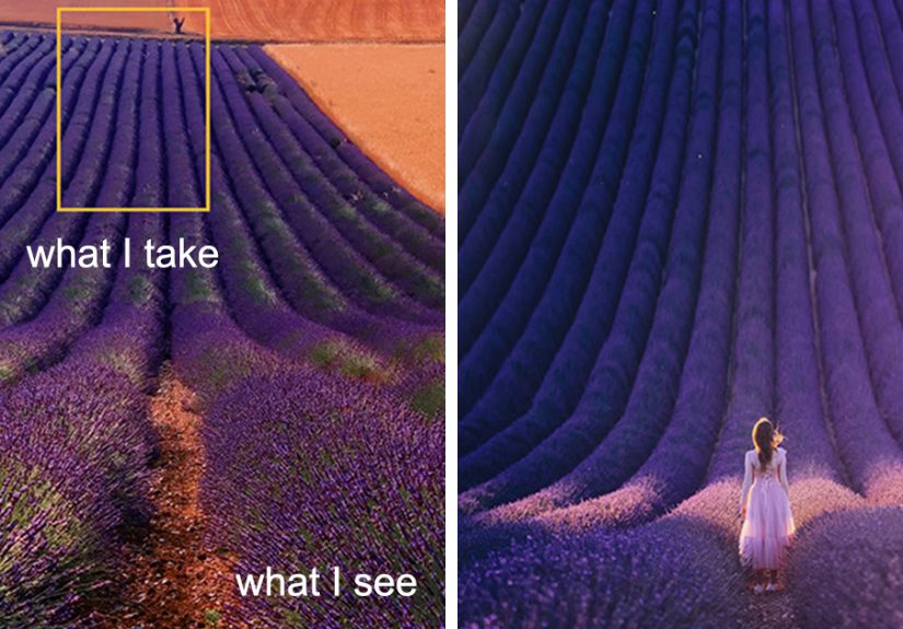 "What I See Vs. What I Take": 16 Photos Revealing How This Photographer Captures The Perfect Shot