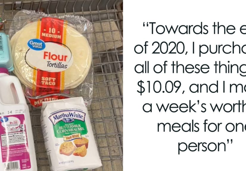 Woman Puts Inflation Into Perspective By Buying The Same Grocery List In 2020, 2022, And 2023
